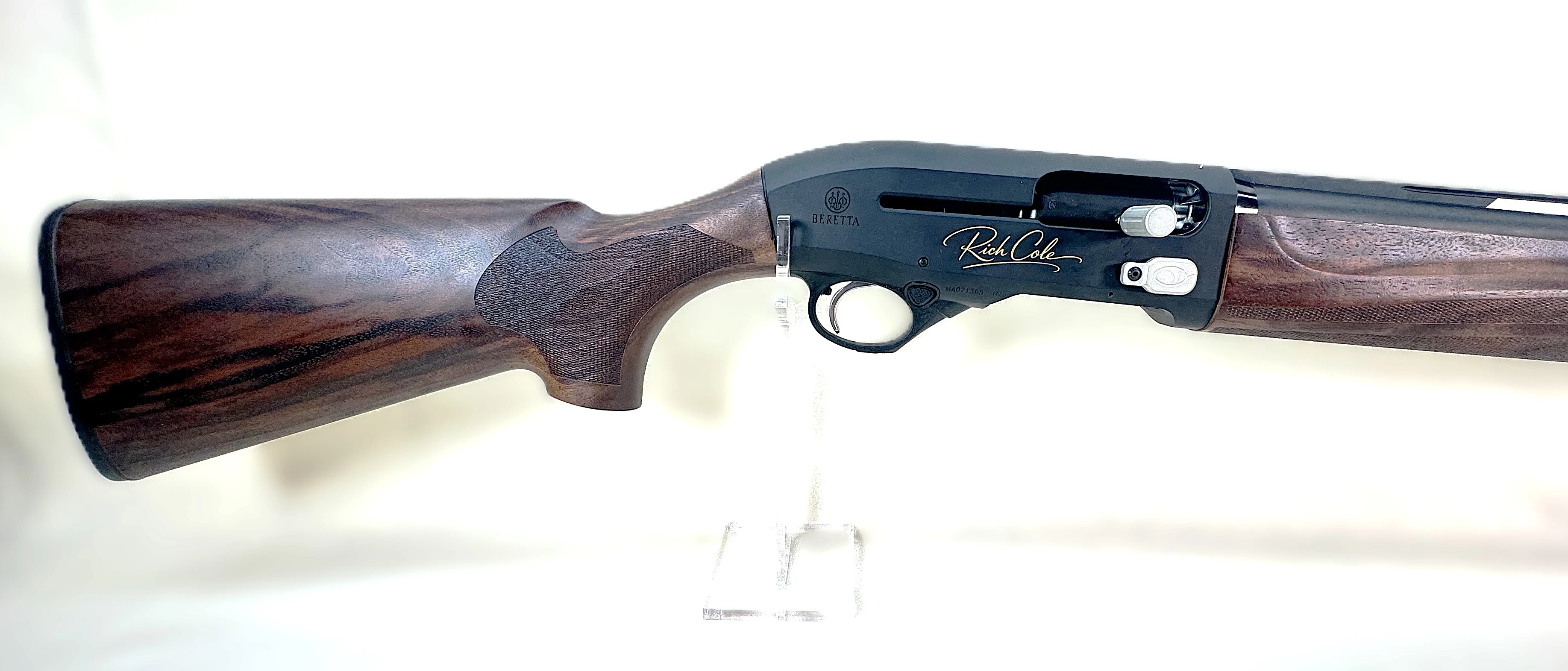 Rich Cole signature on the Beretta A400 receiver